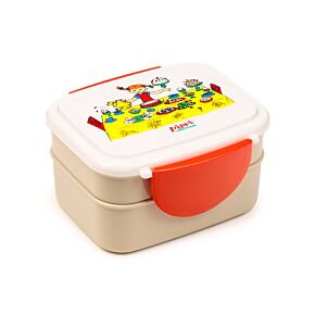 Bento Ételhordó Doboz Evőeszközökkel, Pattintós Tető - Harisnyás Pippi