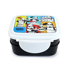 Bento Ételhordó Doboz Evőeszközökkel, Pattintós Tető - Az Eredeti Stormtrooper