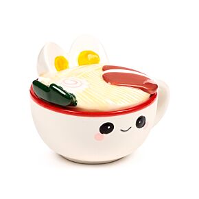 Kerámia Bögre Fedéllel - Nori, a Ramen - Foodiemals
