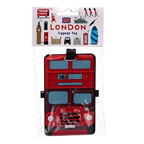 Bőröndcimke, PVC - London Busz