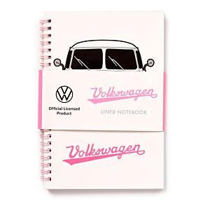 Spirál Vonalas Notesz A5 - Volkswagen Transporter VW T1 - Summer