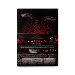 Vonalas Notesz A5, Újrahasznosított Papír - Gothica
