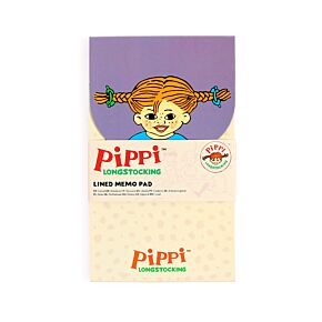 Notesz Felnyitós Fedéllel, Vonalas - Harisnyás Pippi