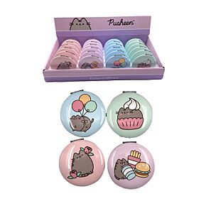 Kompakt Tükör, Fém - Pusheen Macska