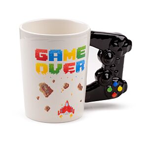 Bögre - Controller Füllel, Pixelezett - GAME OVER
