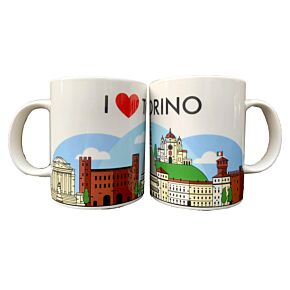 Bögre, Porcelán - I Love Torino