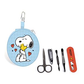 Manikűr Szett, Kerek - Snoopy & Woodstock - Peanuts