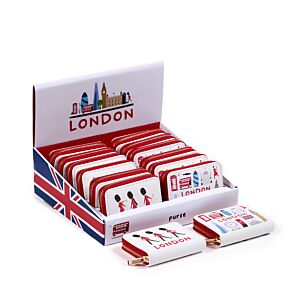 Pénztárca, Cipzáras, Kicsi - Londoni Ikonok