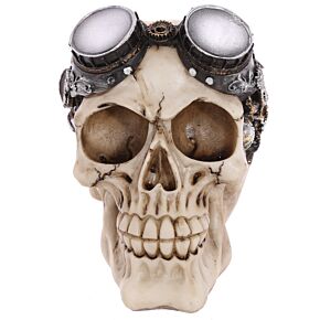Dekor Koponya - Steampunk Koponya Szemüveggel