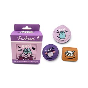 Sminkszivacs Szett, 3 db-os - Halloweeni Pusheen Macska