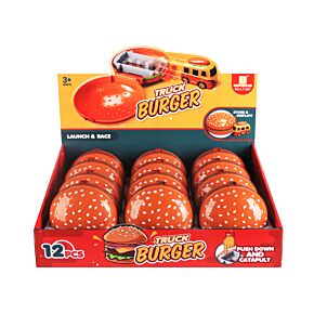 Press and Launch Játék - Hamburgeres Kocsi