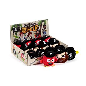 Nyomogatós Játék, Plüss - Slime Squeezy Labda - Jolly Rogers Kalózok