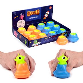 Nyomogatós Játék - UFO-ból Kiugró Földönkívüli