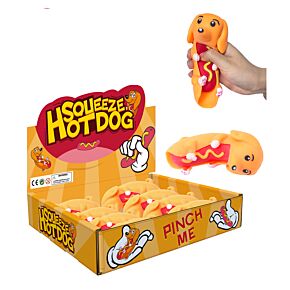 Antistressz Játék - Sztreccs Hot Dog Kutya