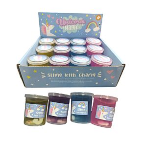 Slime, Hangos - Díszekkel - Unikornis Varázslat Slime, Hangos - Díszekkel - Unikornis Varázslat