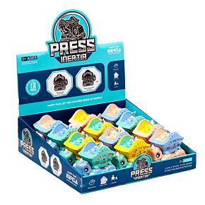 Press and Go Játék - Dinoszaurusz Munkagép