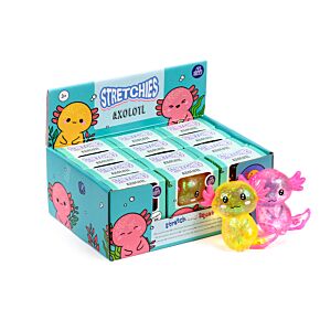 Antistressz Játék - Glitteres Axolotl (Szalamandra)