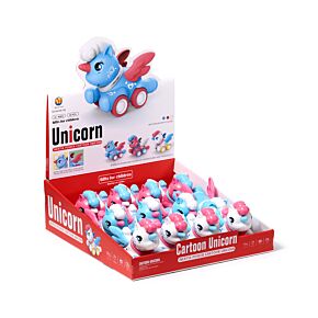 Press and Go Játék - Szárnyas Unikornis