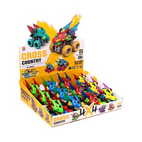 Játék - Kaszkadőr Monster Truck, LED-es - Sárkány