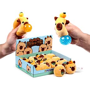 Nyomogatós Játék, Plüss - Slime Squeezy Labda - Kapibara - Édes Állatok