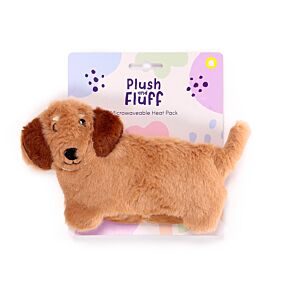 Mikrózható Plüss Figura - Tacskó Kutya