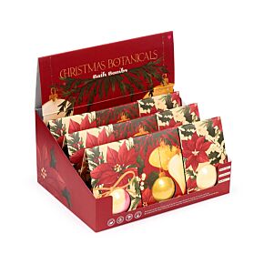 Fürdőbomba Díszcsomagolásban, Karácsonyi - Mikulásvirág - Karácsonyi Növények