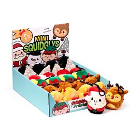 Kulcstartó, Plüss, Karácsonyi - Karácsony Barátai - Squidglys
