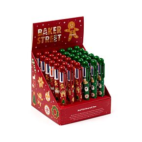 Sokszínű Toll Topperrel, Karácsonyi - Mézeskalács (6 Szín)