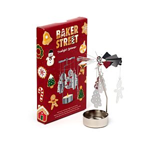 Forgó Mécsestartó, Karácsonyi - Baker Street - Mézeskalács