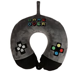 Memory Foam&Plüss Utazópárna RELAXEAZZZ - Game Over