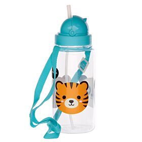 Kulacs Szívószállal 450ml, Gyerekeknek - Édes Állatok