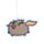 Autóillatosító - Unikornis Pusheen Macska (Eper Muffin)