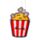 Autóillatosító - Popcorn - Foodiemals (Popcorn)