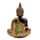 Thai Buddha - Fekete & Narancssárga Arany - Meditáció