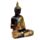 Thai Buddha - Fekete & Narancssárga Arany - Meditáció