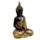 Thai Buddha - Fekete & Narancssárga Arany - Elmélkedés