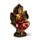Thai Buddha - Arany és Vörös - Lótuszon Ülés