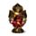 Thai Buddha - Arany és Vörös - Lótuszon Ülés
