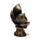 Thai Buddha - Arany és Vörös - Lótuszon Ülés