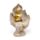 Thai Buddha - Homokkő & Arany - Ülő Buddha