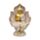 Thai Buddha - Homokkő & Arany - Ülő Buddha