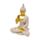 Thai Buddha - Homokkő & Arany - Meditáció