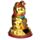 Maneki Neko Szerencsehozó Macska, Integető - Arany