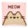 Zsugorított Törölköző - Pusheen Macska