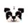 Utazópárna Szemmaszkkal, Plüss RELAXEAZZZ - Minecraft Panda