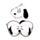 Utazópárna Szemmaszkkal, Plüss RELAXEAZZZ - Snoopy - Peanuts