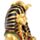Arany Tutankhamon Kampóval és Cséphadaróval