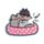 Formázott Kirakó, Fa, 130db - Pusheen Macska