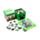 Formázott Kirakó, Fa, 130db - Minecraft Creeper