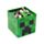 Formázott Kirakó, Fa, 130db - Minecraft Creeper